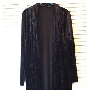 Black Velvet Coat